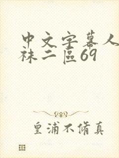 中文字幕人妻丝袜二区69