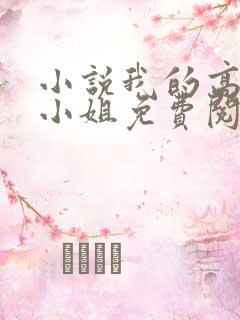 小说我的高冷大小姐免费阅读