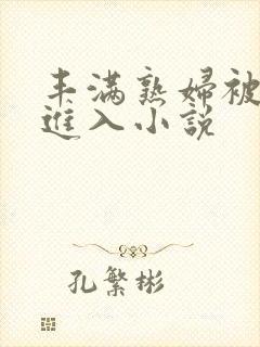 丰满熟妇被猛烈进入小说