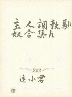 主人调教驯化贱奴合集h