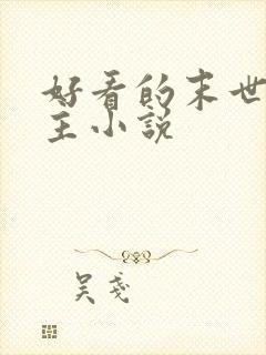 好看的末世双男主小说