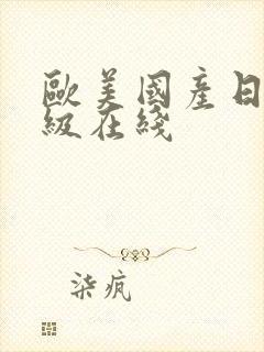 欧美国产日韩一级在线