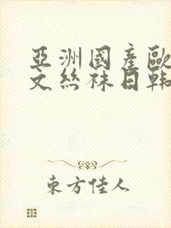 亚洲国产欧美中文丝袜日韩av