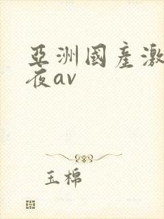 亚洲国产激情午夜av