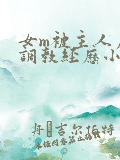 女m被主人虐玩调教经历小说