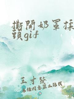 撕开奶罩揉吮奶头gif