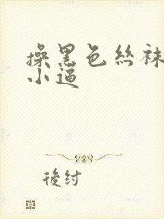 操黑色丝袜欧美小逼