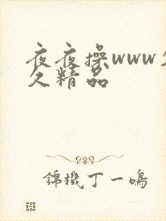 夜夜操www久久精品