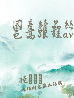 国产精品丝袜黑色高跟鞋av