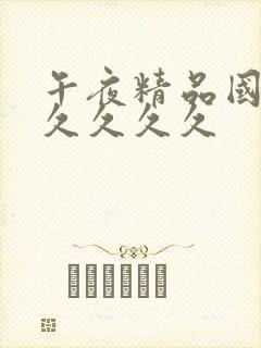 午夜精品国产久久久久久