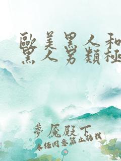 欧美黑人和非洲黑人另类极品