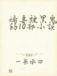 娇妻被黑鬼欺负的10部小说