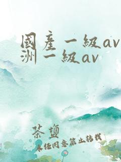 国产一级av亚洲一级av