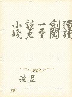 小说一剑独尊在线免费阅读