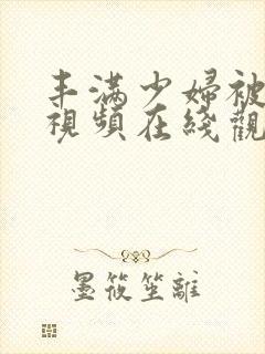 丰满少妇被猛烈视频在线观看