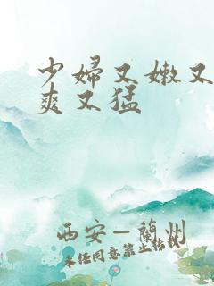 少妇又嫩又紧又爽又猛