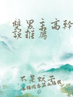 双男主高干的小说推荐