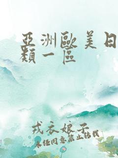 亚洲欧美日韩另类一区