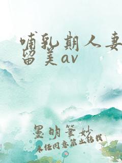 哺乳期人妻吉泽留美av