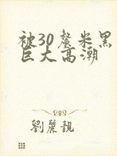 被30厘米黑人巨大高潮