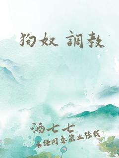 狗奴 调教