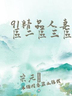 91精品人妻一区二区三区中文字幕