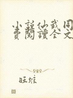 小说仙武同修免费阅读全文