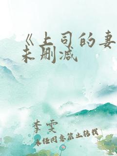 《上司的妻子》未删减