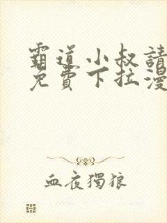 霸道小叔请轻撩免费下拉漫画