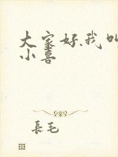 大家好.我叫林小喜