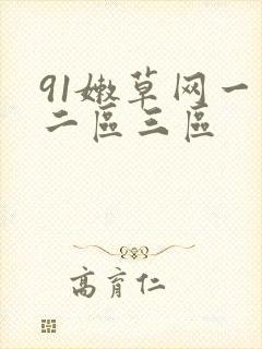91嫩草网一区二区三区