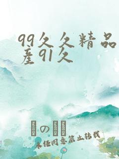 99久久精品国产91久