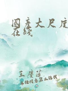 国产大尺度av在线