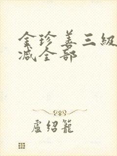 金珍善三级无删减全部