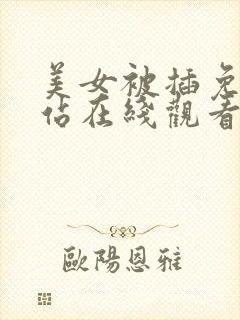 美女被插免费网站在线观看