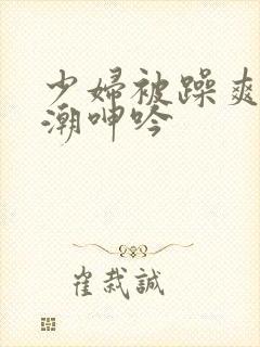 少妇被躁爽到高潮呻吟