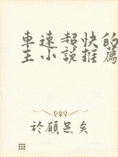 车速超快的双男主小说推荐