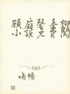 顾庭声秦柳絮的小说免费阅读无弹窗