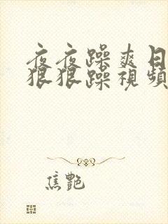 夜夜躁爽日日躁狠狠躁视频