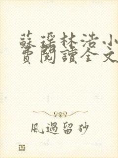 苏瑶林浩小说免费阅读全文最新章节