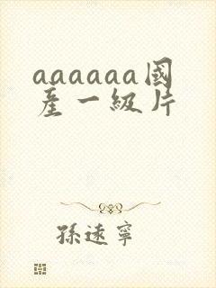 aaaaaa国产一级片