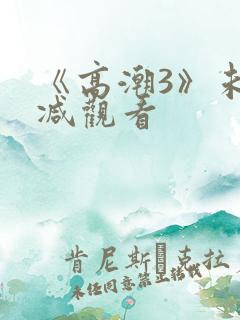 《高潮3》未删减观看
