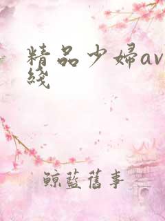 精品少妇av在线