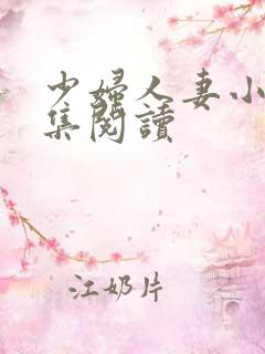 少妇人妻小说合集阅读