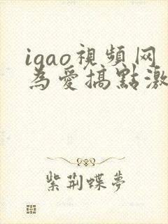 igao视频网为爱搞点激情一区二区三区