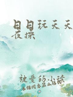 日日玩天天爽夜夜操