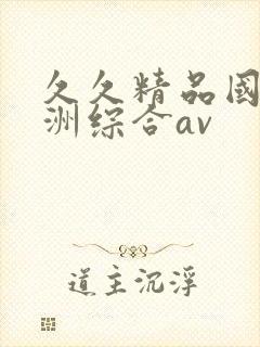 久久精品国产亚洲综合av