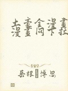 土豪金漫画免费漫画网下拉式