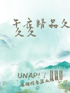 午夜精品久久久 久久