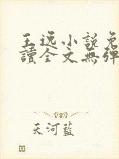 王逸小说免费阅读全文无弹窗